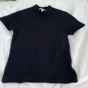 High neck t shirt